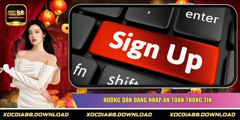 Hướng dẫn đăng nhập an toàn thông tin