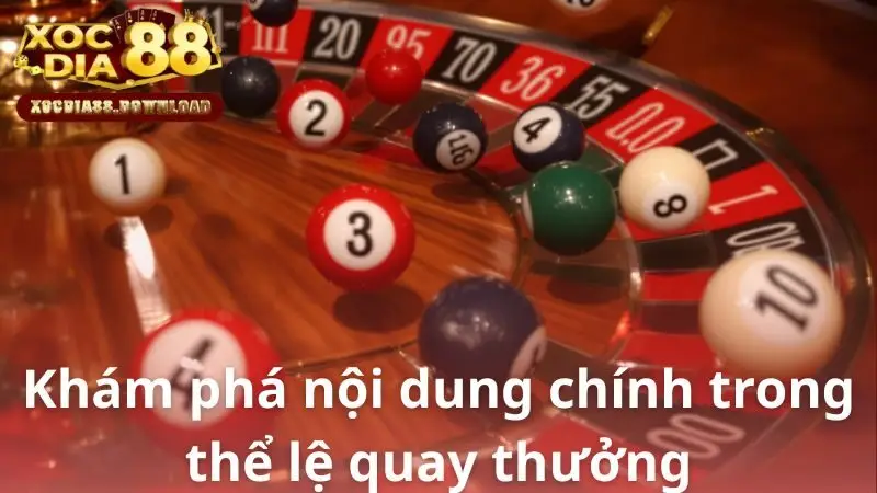 Khám phá nội dung chính trong thể lệ quay thưởng